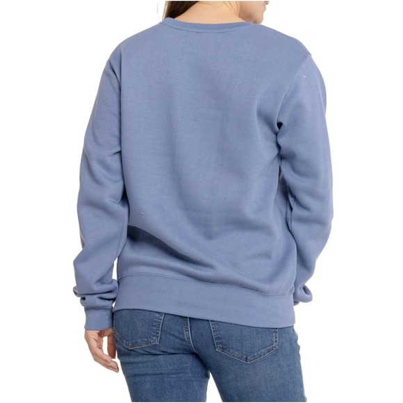 PACIFIC & CO Up To Snow Good Sweatshirt‎ Medium Large Blue Ski Lift Graphic - Picture 4 of 10